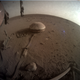 An image of the Martian surface taken by InSight.